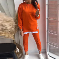 Élise™ | Zwei-teiliger Patchwork-Set – Orange