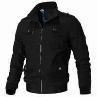 Sarnel - Hochwertige Bomberjacke – Schwarz