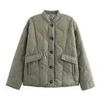 Coralie® | Leichte und modische Übergangsjacke – olivgrün