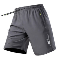 CoreX™-Shorts mit Extremer Elastizität und Sportlichem Design – Grau