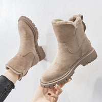 Ginger | Gefütterter Komfort-Stiefel – Beige