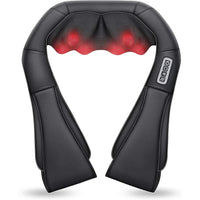 RelaxPro Multifunktionaler Tiefenwärme-Massagegerät für Nacken, Rücken, Schultern und Beine – Schwarz