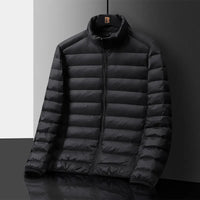Markus | Gesteppte Jacke Herren modern & lässig – Schwarz