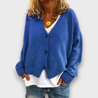 Shamira – Strickcardigan – Blau