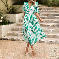 Ysabel - Elegantes Sommerkleid – Hellgrün