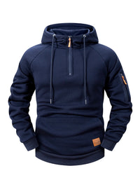 Mason | Sportive Zip-Hoodie – Marine