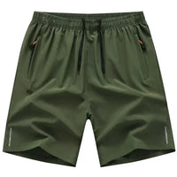 Zorion - Performance-Laufshorts – Oliv