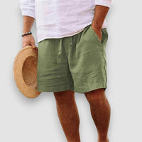 Budy | Stylish Linen Shorts – Grün