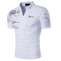 Dorsey - Regular Fit Kurzarm Poloshirt – Weiß