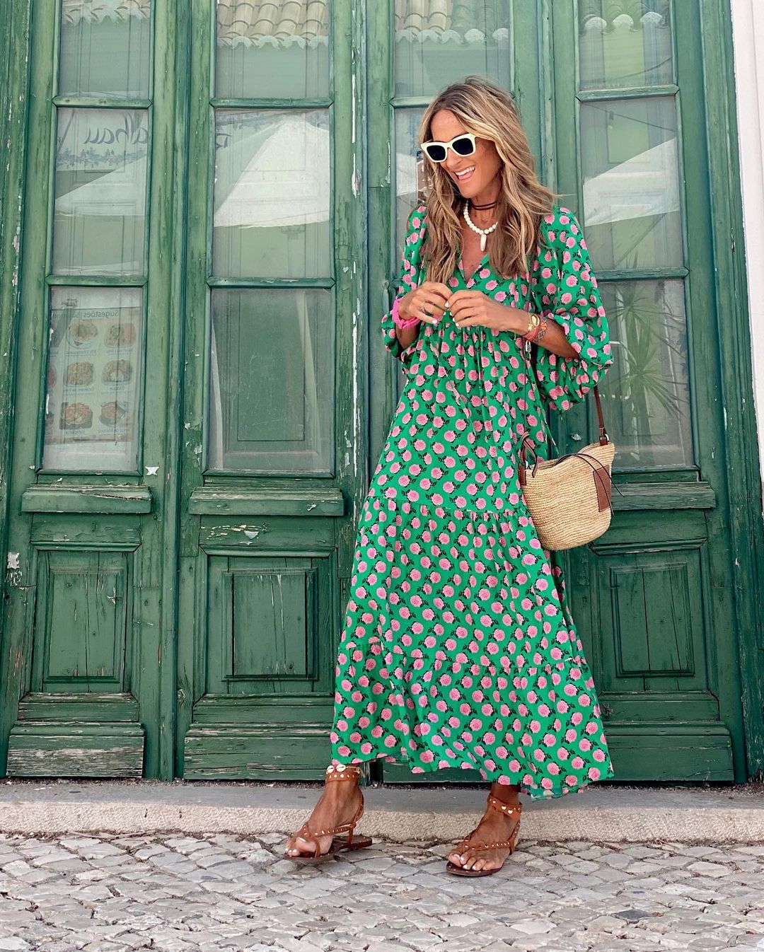LUCILLE - Langes Sommerkleid
