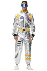 Weltraum-Astronaut Halloween Kostum – Gelb -4