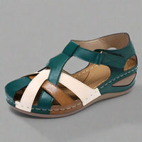 Carmina | Handgefertigte leichte Sandalen aus Premium-Material – Grün