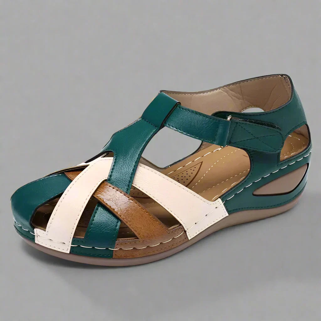 Bianca | Bequeme Keilsandalen für den Alltag