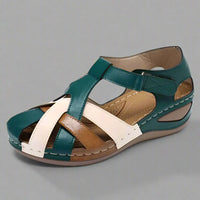 Carmina | Handgefertigte, leichte Sandalen aus hochwertigen Materialien – Grün