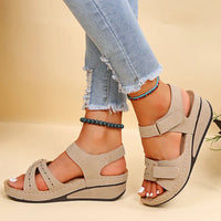 Calyna | Orthopädische Sandalen™ – Beige