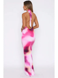 Bella | Rückenfreies Partykleid – Rosa