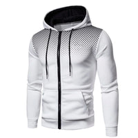 Galeron - Funktions-Hoodie mit Reißverschluss – Weiß