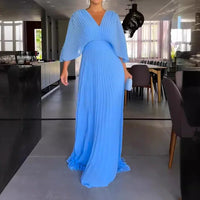 Lucy | Elegantes Hochzeitsgastkleid – Hellblau