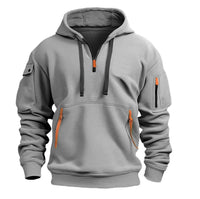 Hoodie Herren Mit Reißverschluss | Casual & Praktisch – Grau