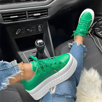 Wilgie - Bequeme Schnürschuhe – Grün