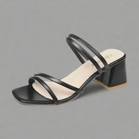Melitta | Komfortable Blockabsatz-Sandalen für jeden Tag – Schwarz