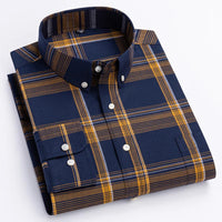 ARNO - PLAID SHIRT – Dunkelblau