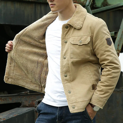 Maxie | Herren-Thermojacke mit warmem Fleece-Futter – Komfort und Stil