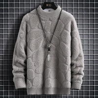 Dicker Pullover für Männer - CEDRICK – Grau