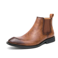 Cooper | Elegante Chelsea Boots – Rostbraun