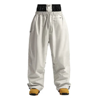 Unisex-Skihose im Cargo-Stil | locker geschnitten – Cremefarben