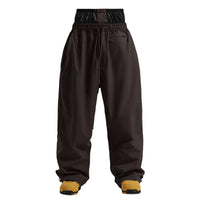 Unisex-Skihose im Cargo-Stil | locker geschnitten – Braun