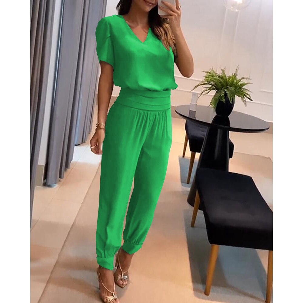 Mathilda Trendiges Set aus Bluse und Hose