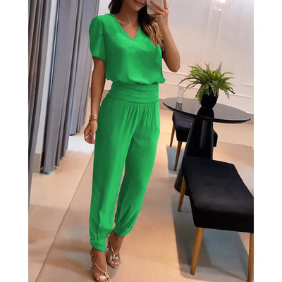 Mathilda Trendiges Set aus Bluse und Hose