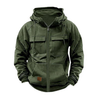Albrecht® | Premium Robuste Militärjacke für Männer – Olivgrün