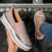 Bequemen Diamond Loafers – Rosa