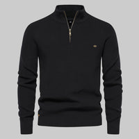 Ludvig™ - Klassischer und Zeitloser Pullover mit Hohem Tragekomfort – Schwarz