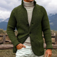 Jett - STRICKCARDIGAN IM GROBEN STRICKLOOK – Grün
