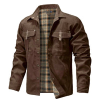Ironwood™ Overshirt-Jacke Mit Kariertem Innenfutter – Braun