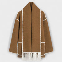 Chanela – Klassischer Mantel – Braun