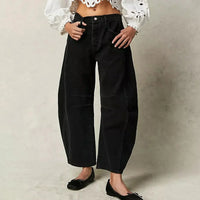 Carissa | Damen Komfort-Jeans – Schwarz