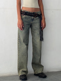 Tiana™ Wide-Leg Jeans – Sandgewaschenes Blau