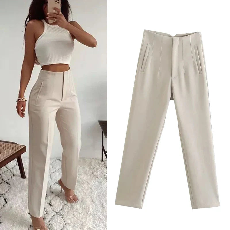 Gabriela - Elegante Hochbundhose