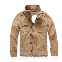 HENNING - CARGO-JACKE AUS BAUMWOLLE – Khaki