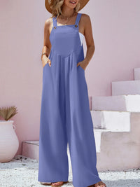 Sommer-Overall für Damen - Bequemer ärmelloser Einteiler für heiße Tage – Lila