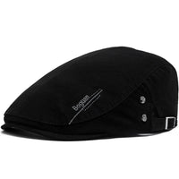 Beeckhoven™ | Vintage-Basecap mit Knoten-Design – Schwarz