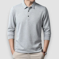 Lior | Comfortable Polo Shirt – Grau