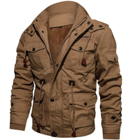 Vantor™ - Bequem und Robuste Allwetterjacke – Khaki