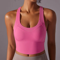 Sportlicher Yoga Bh Für Damen | Enge Passform – Rosa