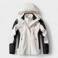 Exeter 3-in-1 Wasserfeste Outdoor-Jacke – Weiß