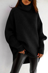 GERDA - OVERSIZED PULLOVER – Schwarz